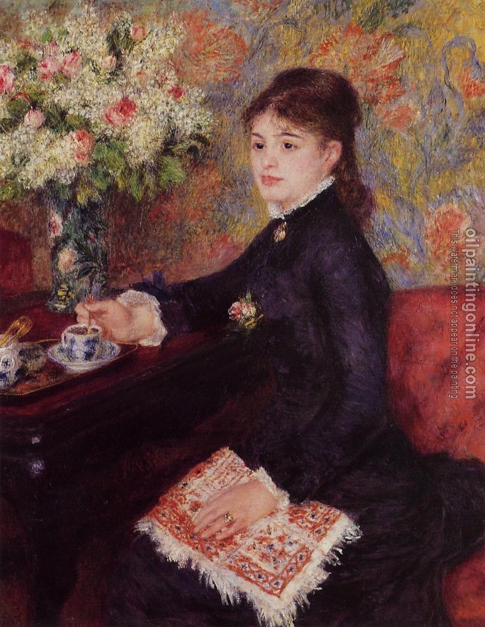 Renoir, Pierre Auguste - The Cup of Chocolate